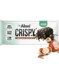 Crispy Proteinriegel mit Schoko-Haselnusscreme Geschmack 50 g MHD: 21.01.2025
