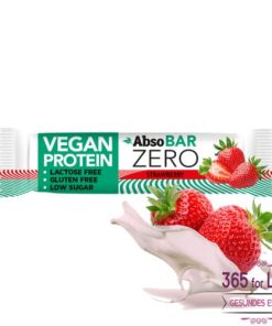 AbsoBAR Zero Vegan Proteinriegel mit Erdbeergeschmack 24x40g