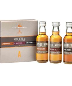 Auchentoshan Gift Collection American Oak 12 Jahre, Three Wood 41% Vol. 0,15 Ltr.